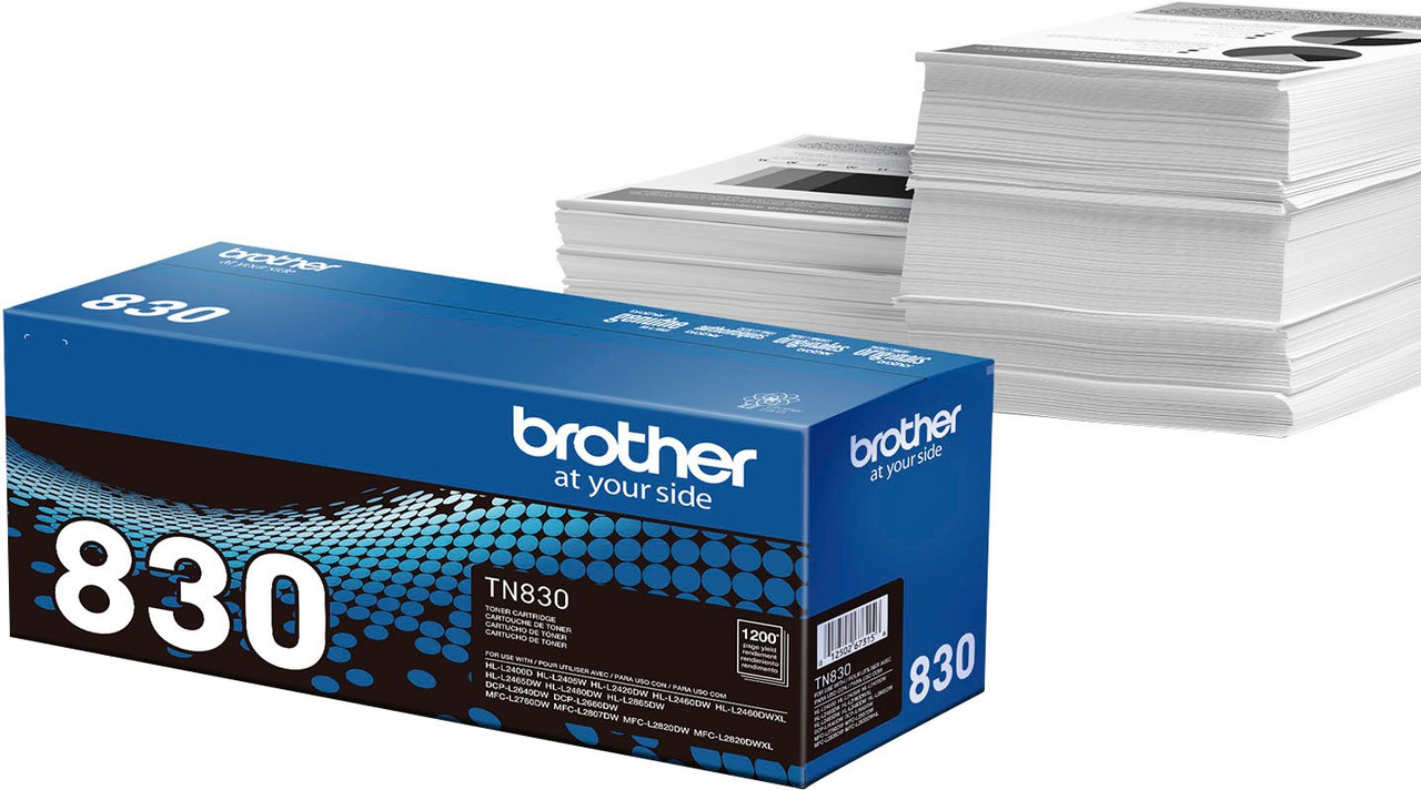 TN830 | Original Brother Toner Cartridge - Black - Genuine Ink