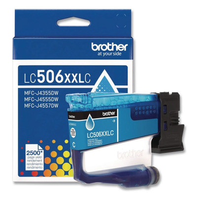 LC506XXLCS | Original Brother Super High-Yield Ink Cartridge - Cyan