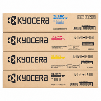 Kyocera TK-5272 Set | TK-5272K, TK-5272C, TK-5272M, TK-5272Y | Original Kyocera Toner Cartridges – Black & Color