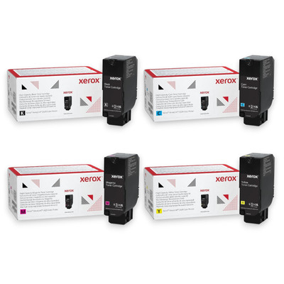 Xerox Set | 006R04624, 006R04625, 006R04626, 006R04627 | Original Xerox Toner Cartridges – Black, Color