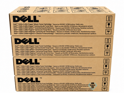 Dell Set | DT615, KU051, WM138, PN124 | Original Dell Toner Cartridge - Black, Color