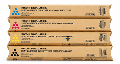Ricoh Set | 841284, 841287, 841286, 841285 | Original Ricoh Toner Cartridge - Black, Color