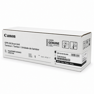 2186C003AA | Canon GPR-58 | Original Canon Drum Unit – Black