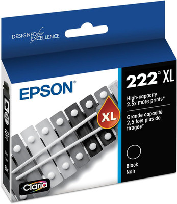 T222XL120S | Epson® 222XL | Original Epson® T222XL120-S High-Yield Ink Cartridge - Black