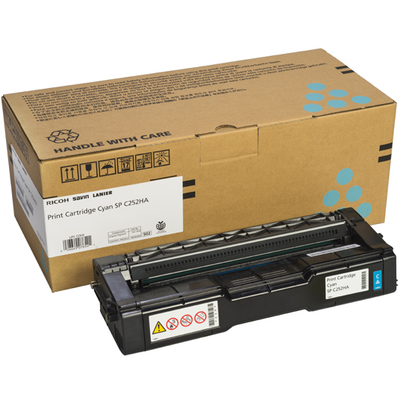407654 | Original Ricoh OEM Toner Cartridge - Cyan
