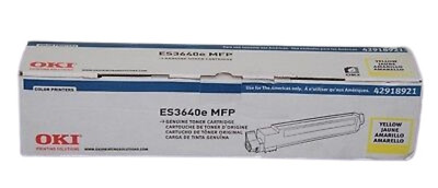 42918921 | Original OKI Toner Cartridge - Yellow