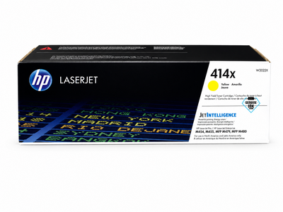 W2022X | HP 414X | Original HP LaserJet High-Yield Toner Cartridge - Yellow