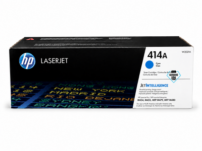W2021A | HP 414A | Original HP LaserJet Toner Cartridge - Cyan