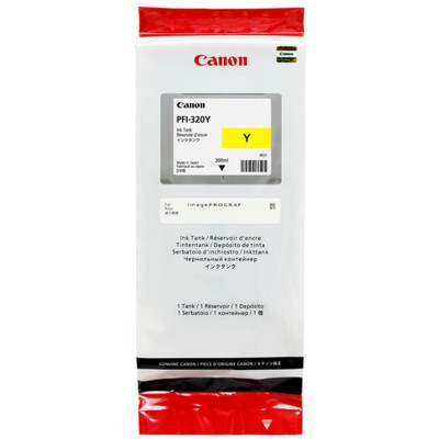 2893C001 | Canon PFI-320 | Original Canon Ink Cartridge - Yellow