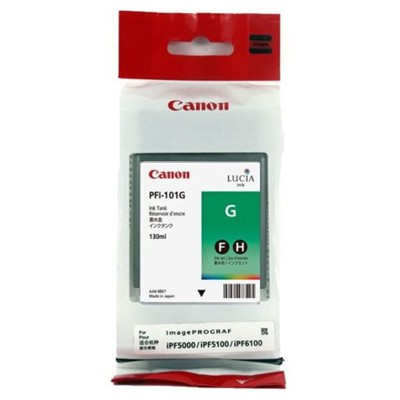 0890B001 | Canon PFI-101 | Original Canon Ink Cartridge - Green