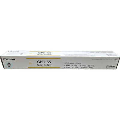 0484C003 | Canon GPR-55 | Original Canon Laser Toner Cartridge - Yellow