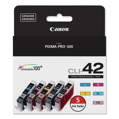 6385B010 | Original Canon Ink Cartridge Combo Pack - Cyan, Magenta, Yellow, Photo Cyan, Photo Magenta