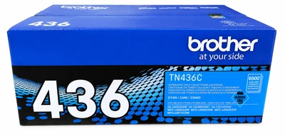 TN-436 | Original Brother Super High-Yield Toner Cartridge – Cyan
