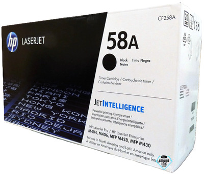 CF258A | HP 58A | Original HP LaserJet Toner Cartridge - Black
