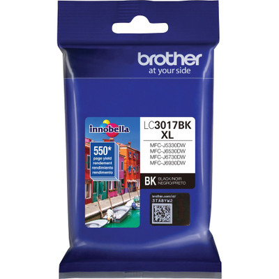 LC-3017 | Original Brother High-Yield Ink Cartridge – Black