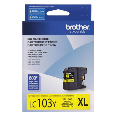 LC-103 | Original Brother High-Yield Ink Cartridge – Yellow