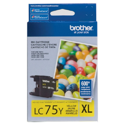 LC-75 | Original Brother High-Yield Ink Cartridge – Yellow