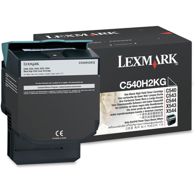 C540H2KG | Original Lexmark High-Yield Toner Cartridge – Black