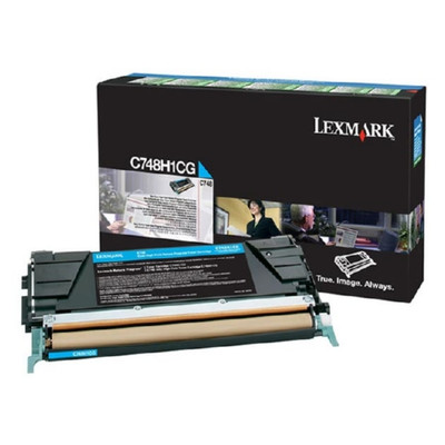 C748H1CG | Original Lexmark High-Yield Toner Cartridge – Cyan