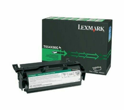 T654X80G | Original Lexmark Toner Cartridge - Black