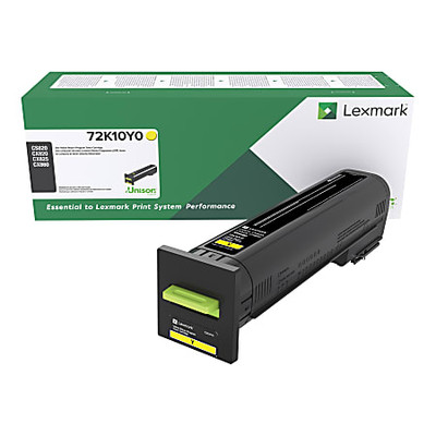 72K10Y0 | Original Lexmark Toner Cartridge - Yellow