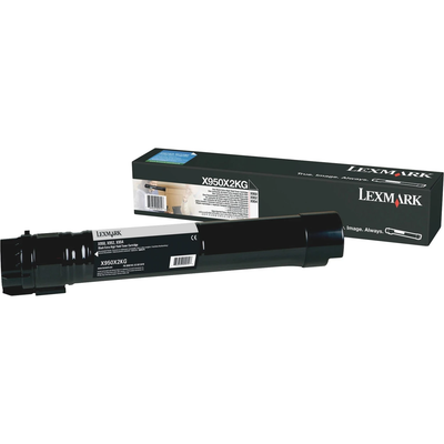 X950X2KG | Original Lexmark Toner Cartridge – Black