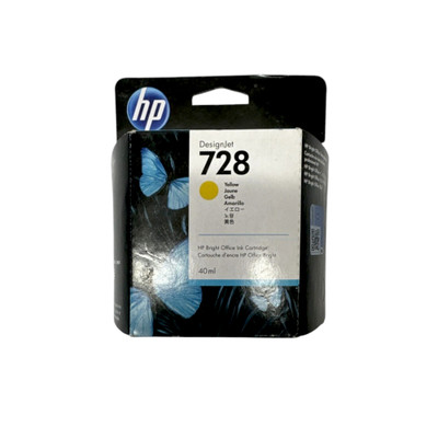 F9J61A | HP 728 | Original HP Ink Cartridge - Yellow