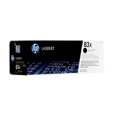 CF283X | HP 83X | Original HP High-Yield LaserJet Toner Cartridge - Black