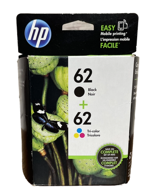 N9H64FN | HP 62 Multipack | Original HP Ink Cartridges - Black, Cyan, Yellow, Magenta