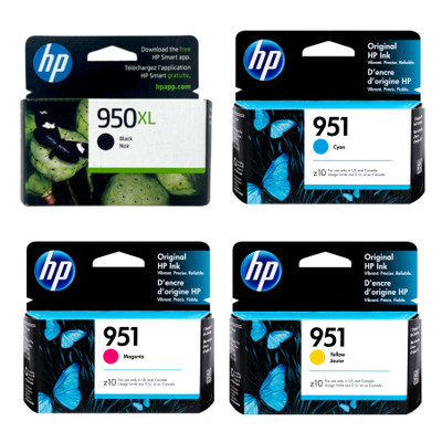 C2P01FNM | HP 950XL HP 951 | Original HP Inkjet Cartridge - Black, Cyan, Yellow, Magenta