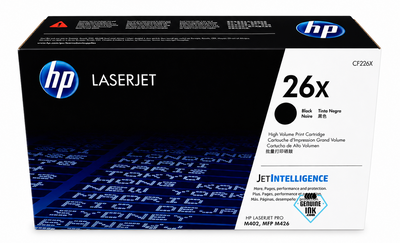 CF226X | HP 26X | Original High-Yield LaserJet Toner Cartridge - Black