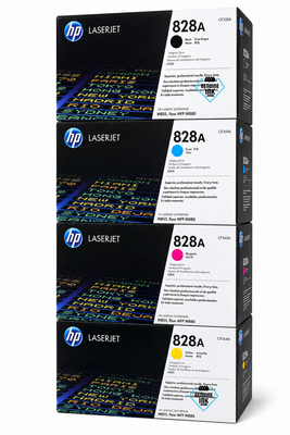 HP 828A SET | CF358A, CF359A, CF364A, CF365A | Original HP Drum Cartridge - Black, Cyan, Yellow, Magenta