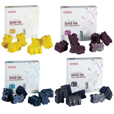 Xerox Set | 108R00746, 108R00747, 108R00748, 108R00749 | Original Xerox Ink Cartridge Set – Black, Color