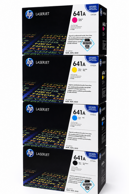 HP 641A SET | C9720A, C9721A, C9722A, C9723A | Original HP Toner Cartridge - Black, Cyan, Yellow, Magenta