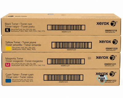Xerox Set | 006R01219, 006R01220, 006R01221, 006R01222 | Original Xerox Toner Cartridge Set – Black, Color