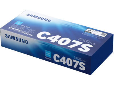 CLTC407S | Original Samsung (CLT-C407S) Toner Cartridge – Cyan