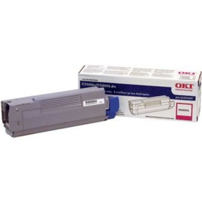 Original OKI 43324402 High Capacity Laser Toner Cartridge  Magenta