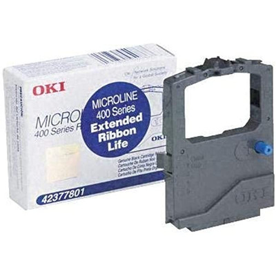 42377801 | Original Okidata Ml420/M490 Black Ribbon - Black