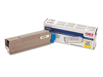 43487733 | Original Okidata F/C8800 Digital - Yellow