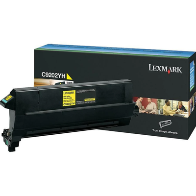 Original Lexmark C9202YH Laser Toner Cartridge  Yellow