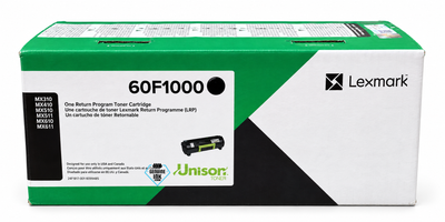 60F1000 | Original Lexmark Toner Cartridge - Black