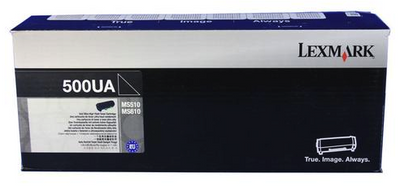 Original Lexmark 50F0UA0 500ua Black Ultra High-Yield Unison Toner Cartridge