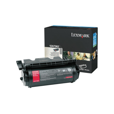 Original Lexmark 12A7362 T63x Black High Yield Toner Cartridge