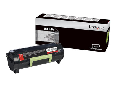 50F0HA0 | Original Lexmark High-Yield Toner Cartridge - Black