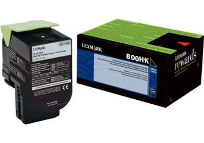 Original Lexmark 80C0HKG  Unison  801hk Return Program  Black High Yield