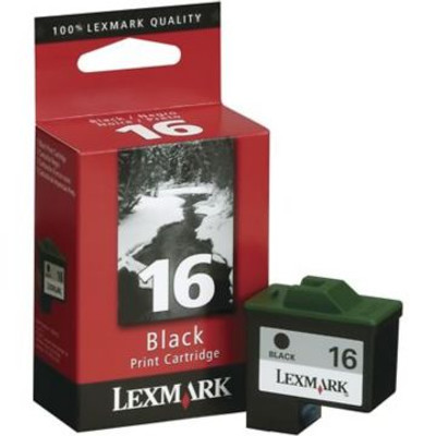 Original Lexmark #16 10N0016 Black Ink Cartridge
