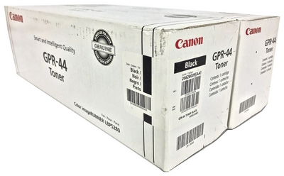 Original Canon GPR-44 2662B009AA Black Toner Cartridges 2-pack