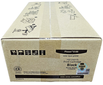 113R00726 | Phaser 6180 Series | Original Xerox High-Yield Toner Cartridge - Black