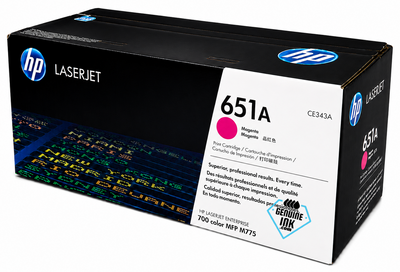 CE343A | HP 651A | Original HP Toner Cartridge - Magenta