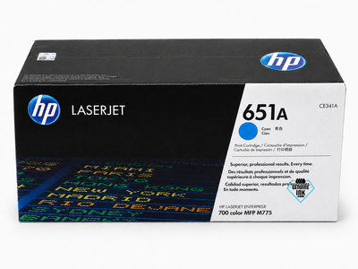 CE341A | HP 651A | Original HP Toner Cartridge - Cyan
